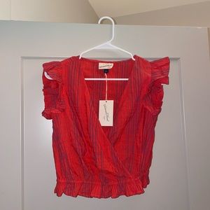 Women’s cinched top (size small), NWT, perfect condition